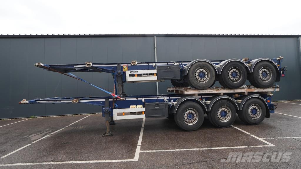 Van Hool 20/30ft ADR container transport trailer Containerchassis