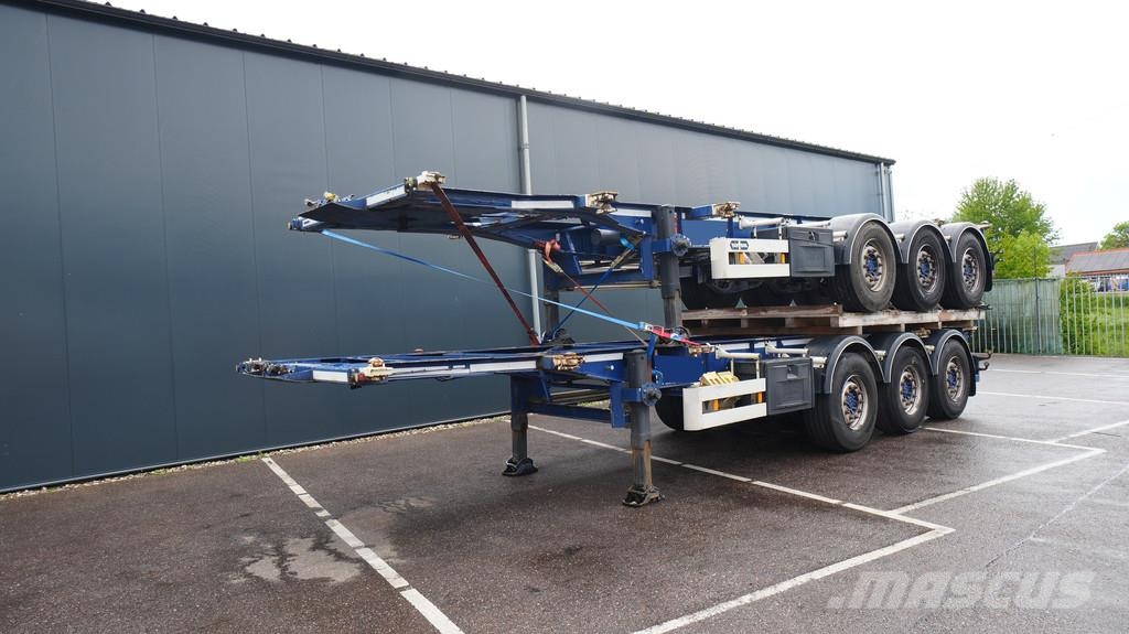 Van Hool 20/30ft ADR container transport trailer Containerchassis