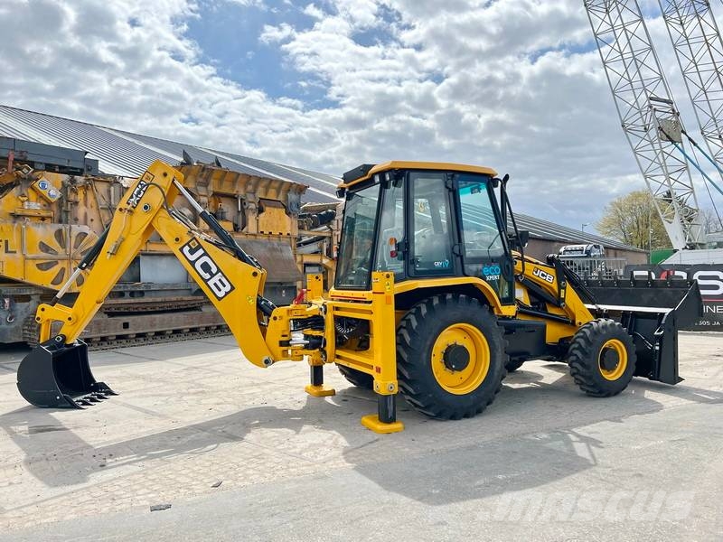 JCB 3DX / 3CX Plus 4WD - 4/1 Bucket / Hammer Lines Kazıcı yükleyiciler - beko loder