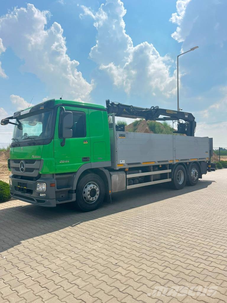 Mercedes-Benz Mercedes-Benz Actros 2544 * 6x2 * PALFINGER PK1800 شاحنات الرافعات