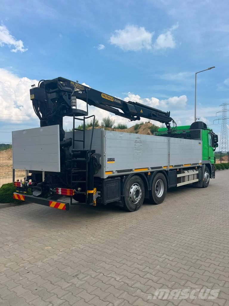 Mercedes-Benz Mercedes-Benz Actros 2544 * 6x2 * PALFINGER PK1800 شاحنات الرافعات
