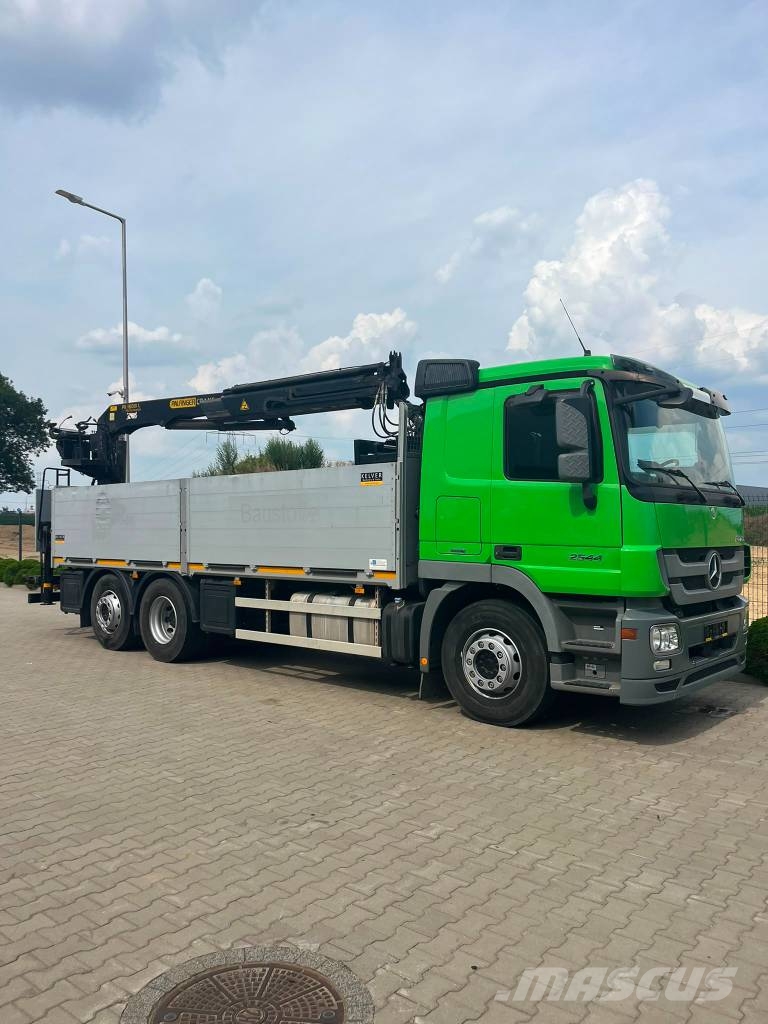 Mercedes-Benz Mercedes-Benz Actros 2544 * 6x2 * PALFINGER PK1800 شاحنات الرافعات