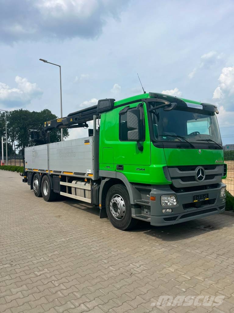 Mercedes-Benz Mercedes-Benz Actros 2544 * 6x2 * PALFINGER PK1800 شاحنات الرافعات