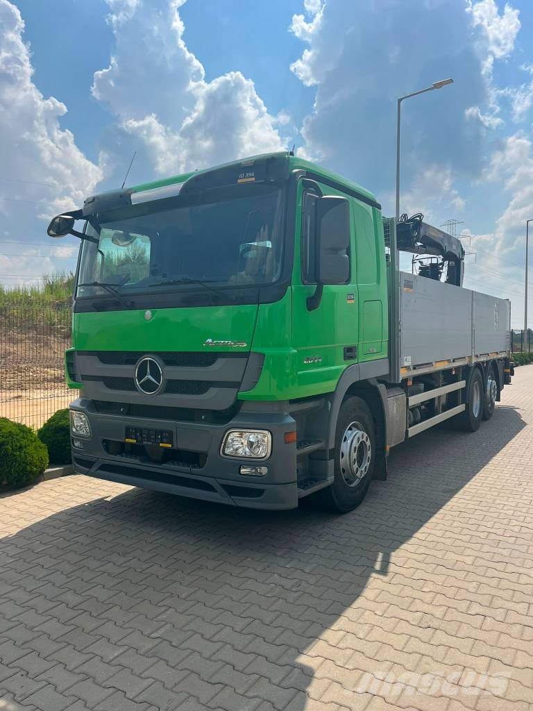Mercedes-Benz Mercedes-Benz Actros 2544 * 6x2 * PALFINGER PK1800 شاحنات الرافعات