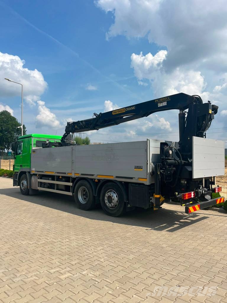 Mercedes-Benz Mercedes-Benz Actros 2544 * 6x2 * PALFINGER PK1800 شاحنات الرافعات