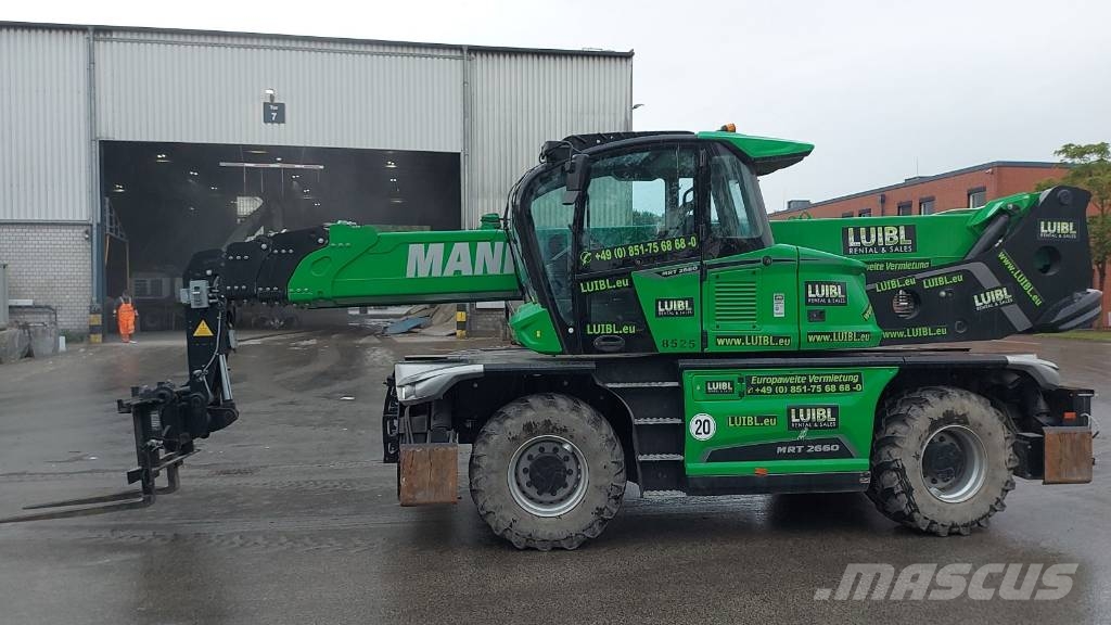 Manitou MRT 2660, MRT2660, A/C, Plates 伸缩臂叉装车|叉装车