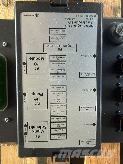 CAT Crusher Engine 24v 1szt module Componenti elettroniche