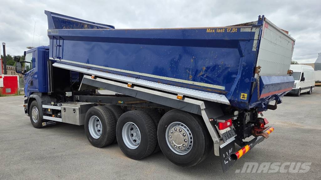 Scania G490 8X4*4 Savivarčių priekabų vilkikai