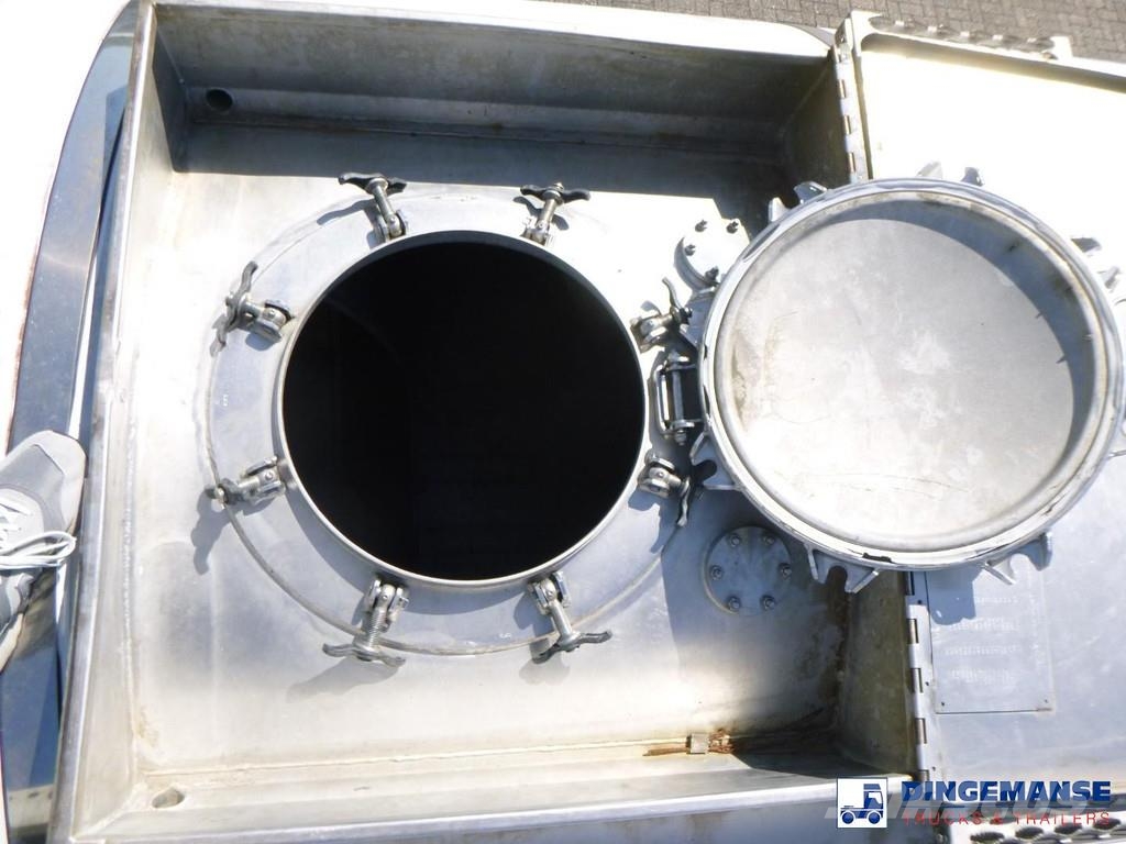 Van Hool Chemical tank container inox 20 ft / 31 m3 / 1 com Cisterne za gorivo