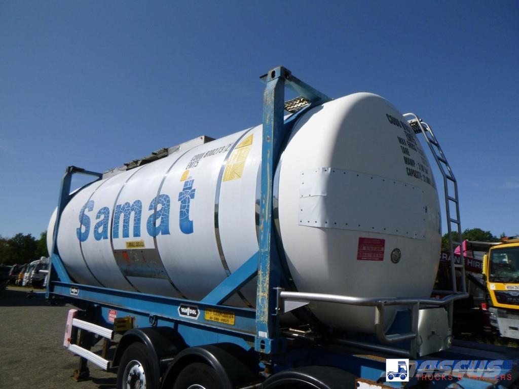 Van Hool Chemical tank container inox 20 ft / 31 m3 / 1 com Cisterne za gorivo