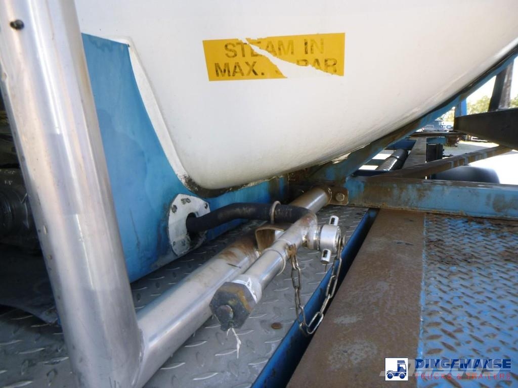 Van Hool Chemical tank container inox 20 ft / 31 m3 / 1 com Cisterne za gorivo