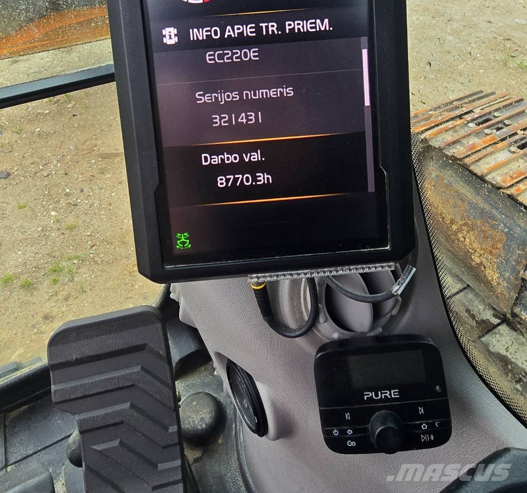 Volvo EC 220 E Rupsgraafmachines