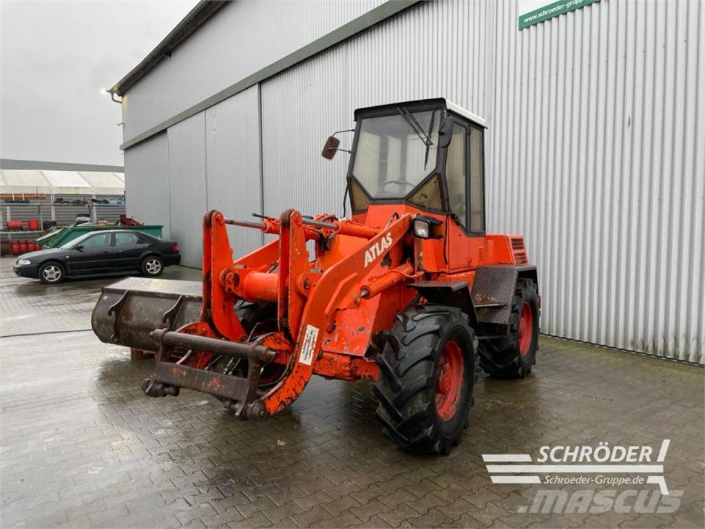 Atlas AR 62 E + SCHAUFEL + PALETTENGABEL Radlader