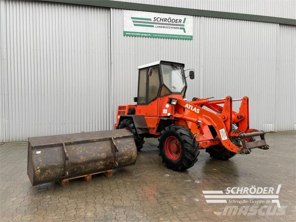 Atlas AR 62 E + SCHAUFEL + PALETTENGABEL Radlader