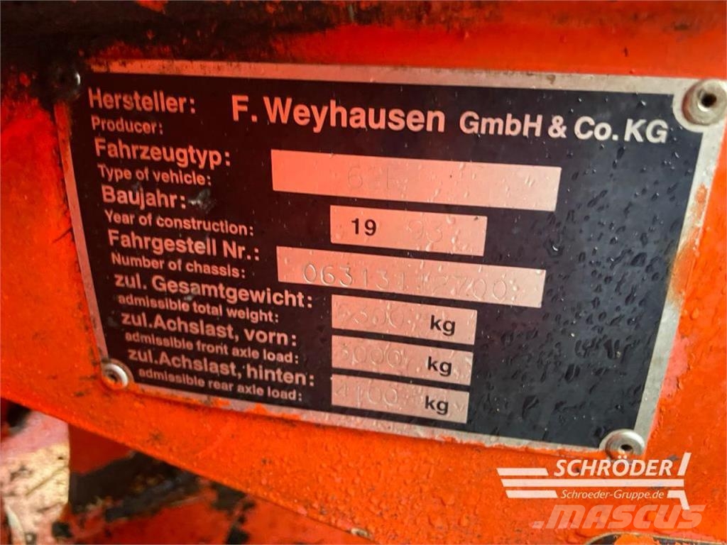 Atlas AR 62 E + SCHAUFEL + PALETTENGABEL Radlader