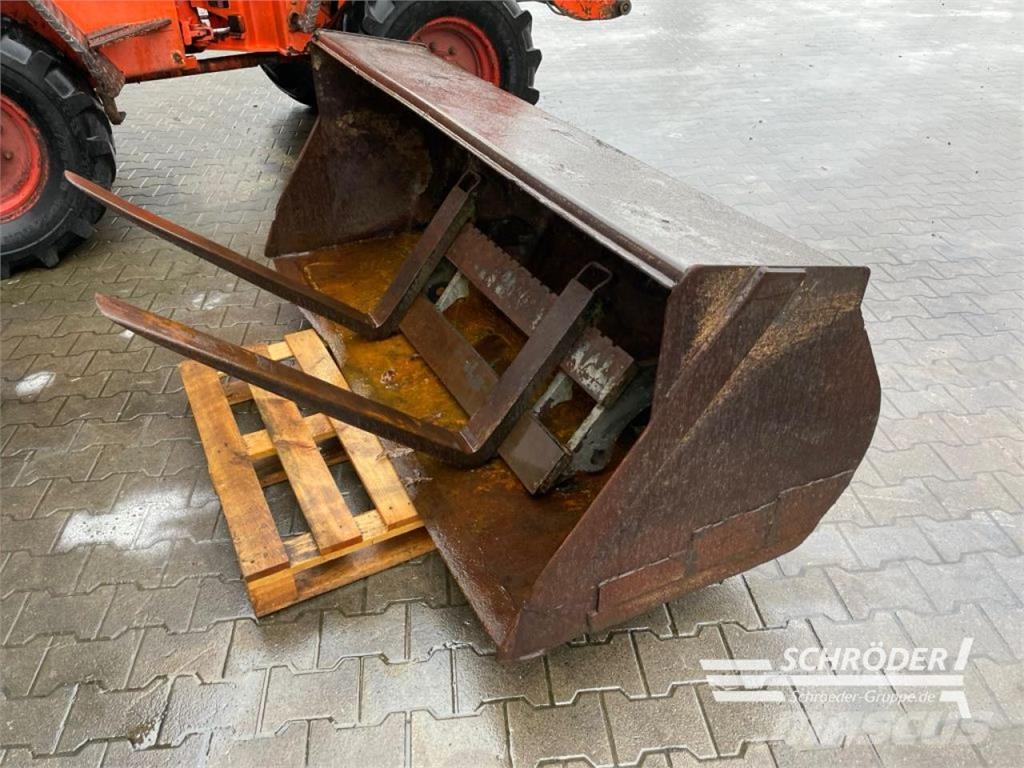 Atlas AR 62 E + SCHAUFEL + PALETTENGABEL Radlader