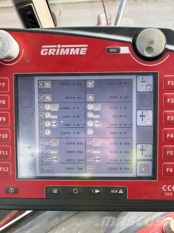 Grimme Varitron 220 PL TT, 2 Row, Self-Propelled P 馬鈴薯收穫機和挖掘機