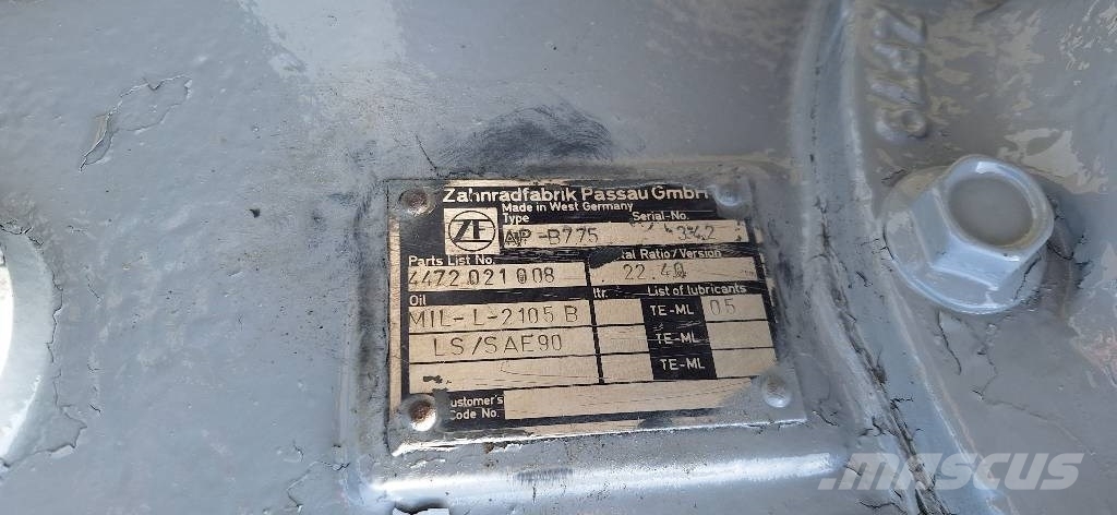 Zeppelin Most tył ZM 19 Ašys