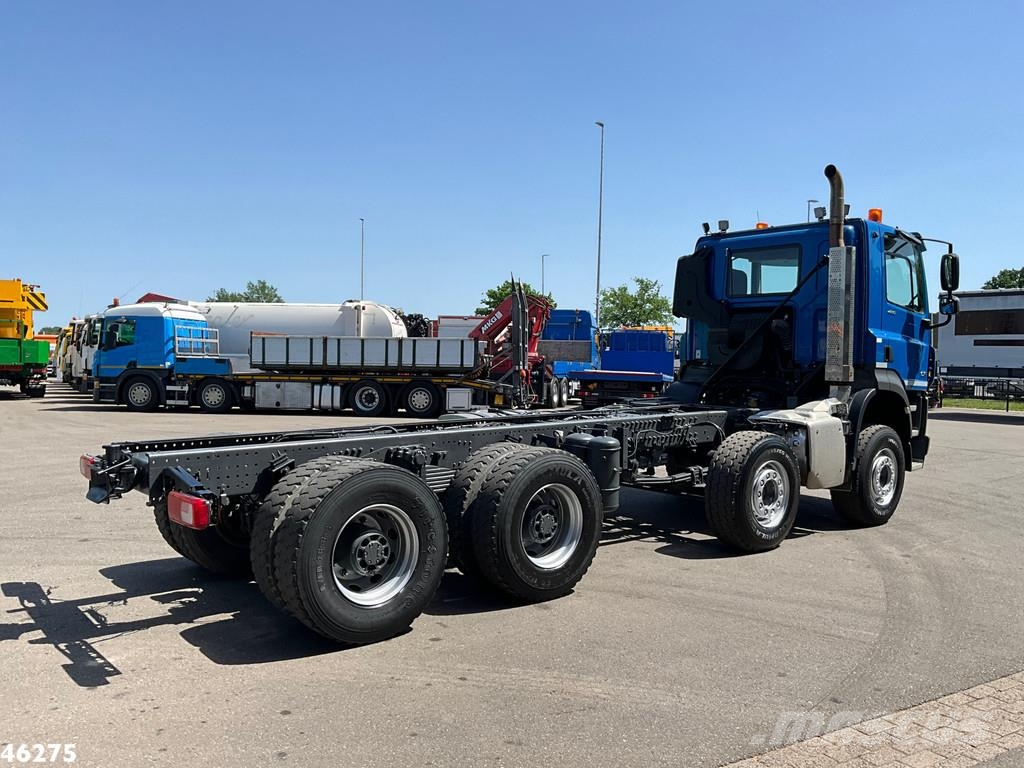 DAF FAD CF 480 8x4 Euro 6 Chassis cabine with PTO شاحنات بمقصورة وهيكل