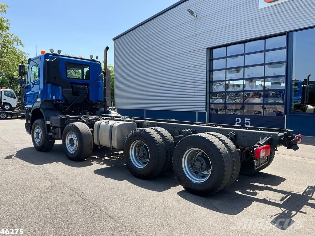 DAF FAD CF 480 8x4 Euro 6 Chassis cabine with PTO شاحنات بمقصورة وهيكل