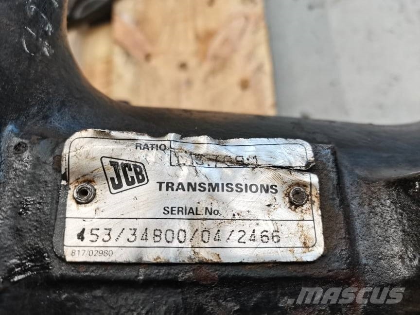 JCB 531-70 {case axle 458 20667P} Osi