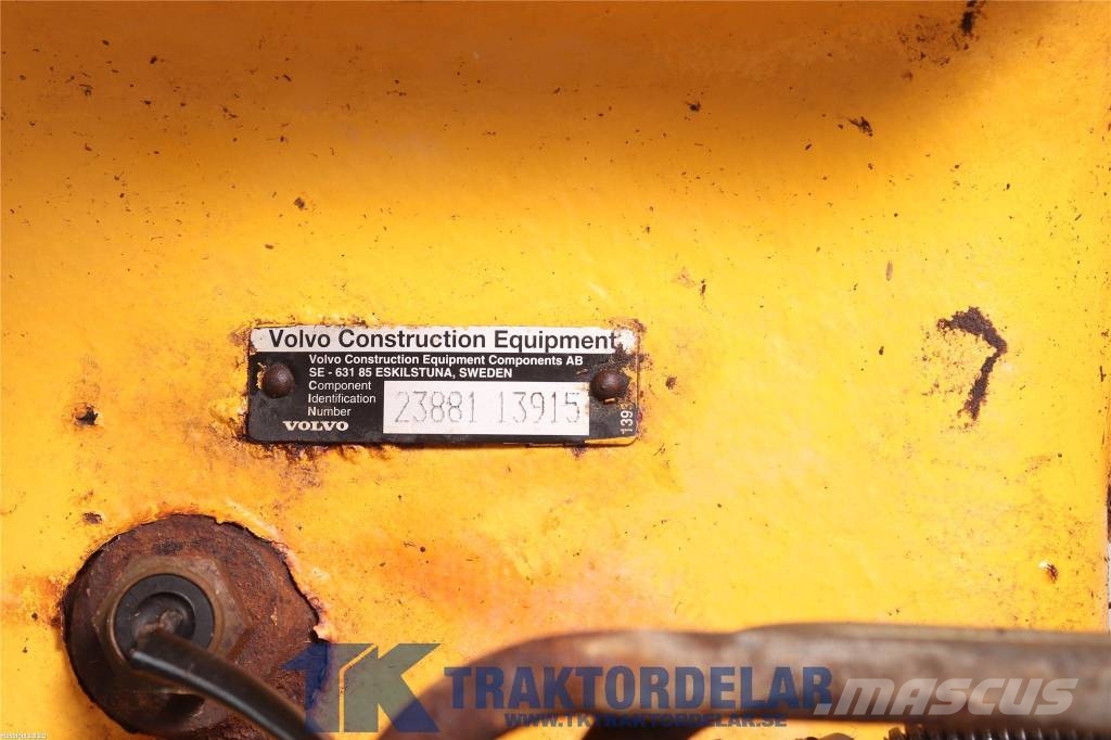 Volvo L 180 E Framvagn Nápravy