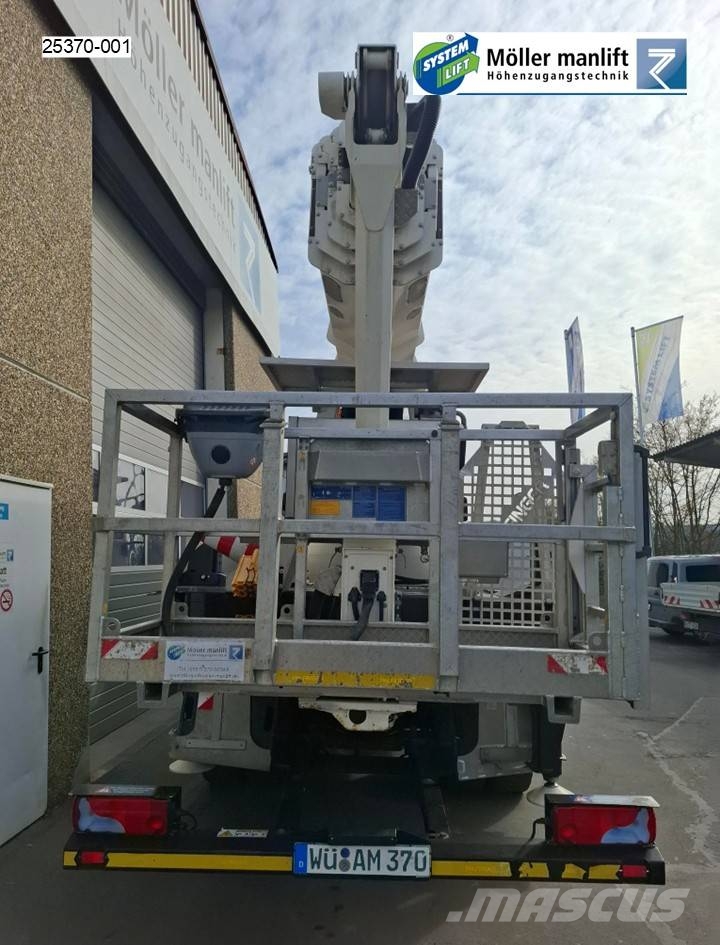 Palfinger P370KS Plataformas sobre camión