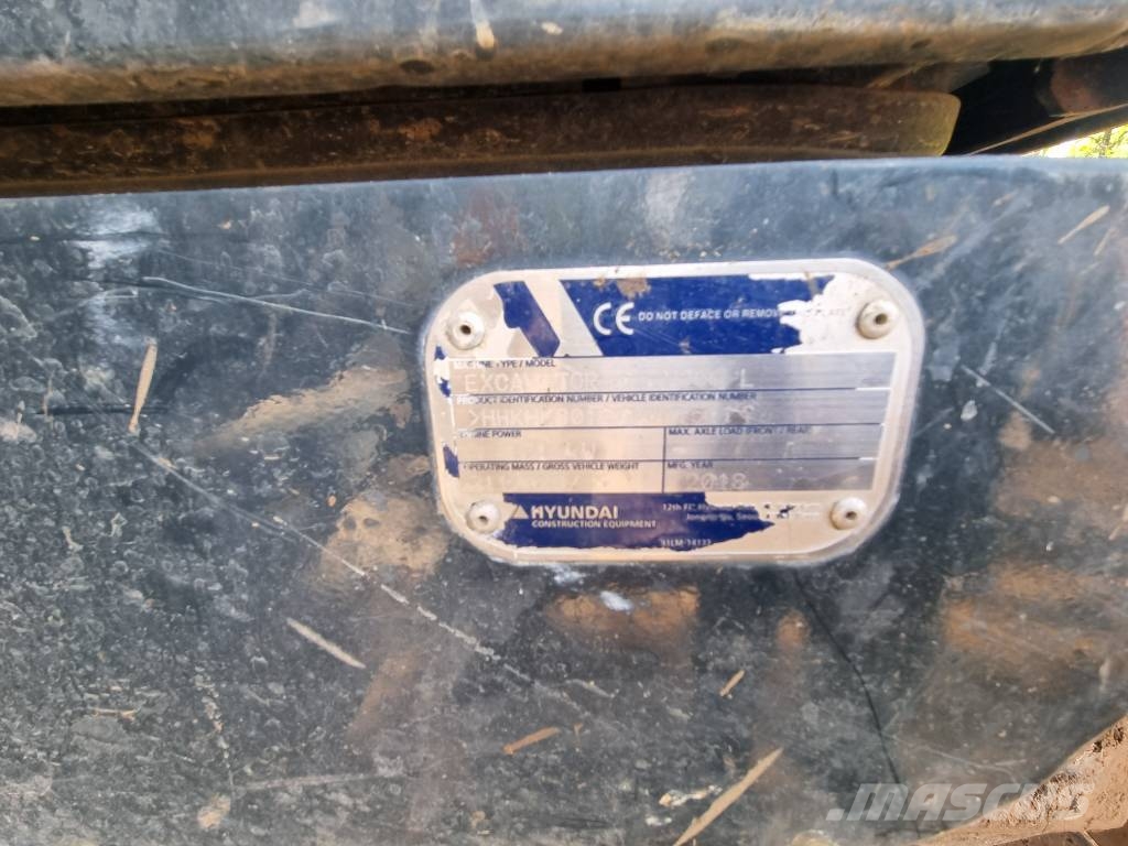 Hyundai HX 300 L Excavadoras sobre orugas