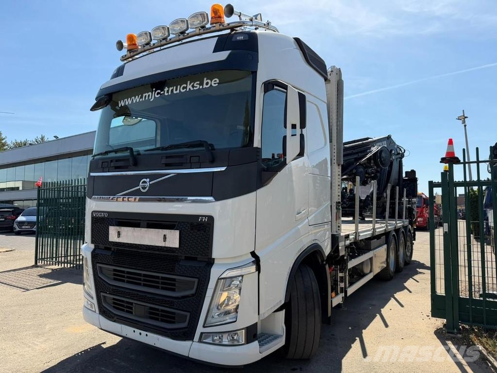 Volvo FH 420 8x4 TRIDEM + (31m!) CRANE HIAB 858 E-7 + JI Gru per tutti i terreni
