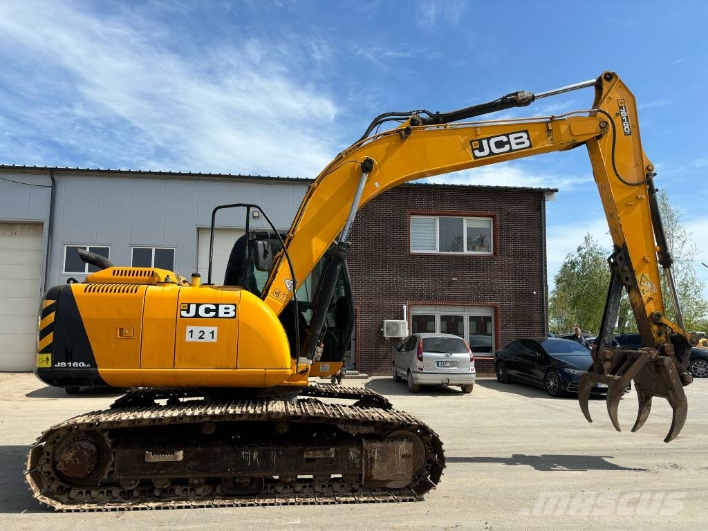 JCB JS 160 LC Paletli ekskavatörler