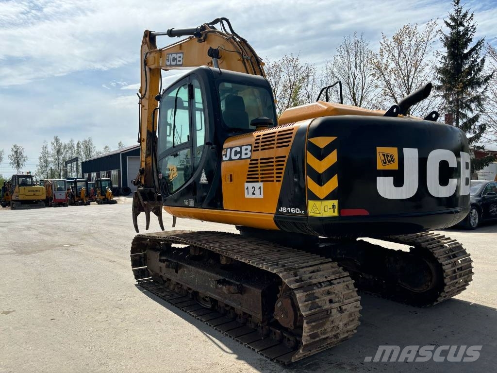 JCB JS 160 LC Paletli ekskavatörler