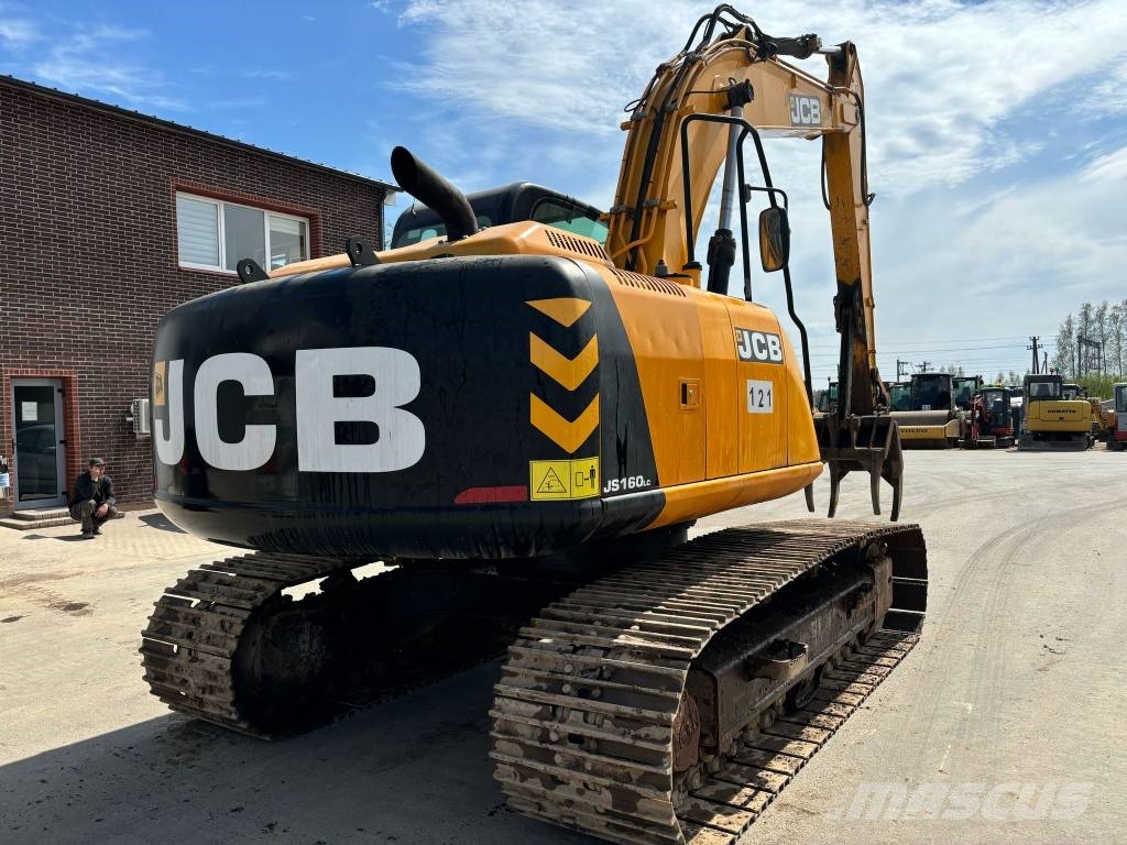 JCB JS 160 LC Paletli ekskavatörler