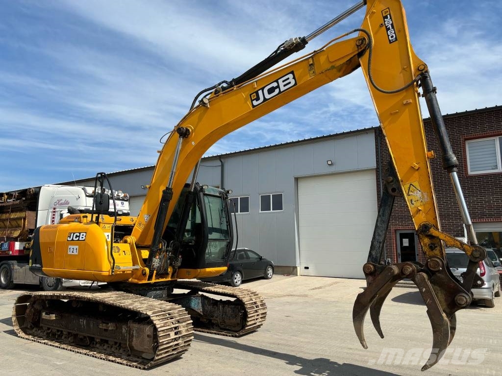 JCB JS 160 LC Paletli ekskavatörler