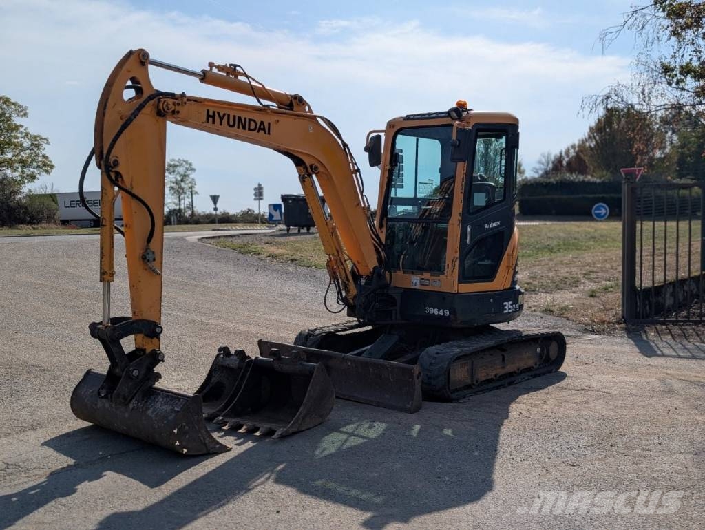 Hyundai Robex 35 Z-9 Mini pelle < 7t