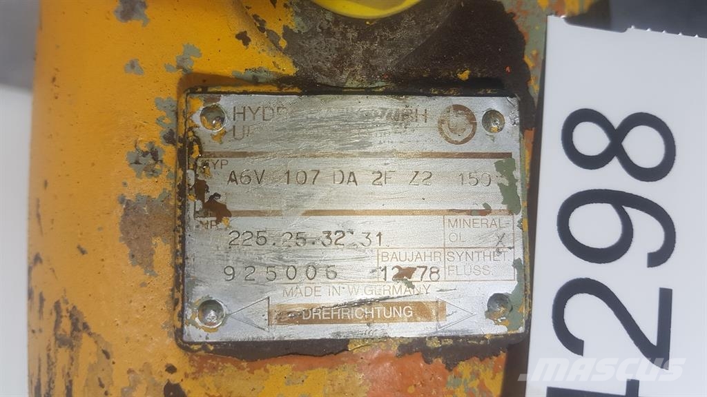Hydromatik A6V107DA2FZ2150 - Drive motor/Fahrmotor/Rijmotor 液压