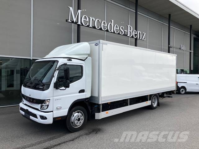 Fuso eCanter 8,55 ton Transportskåp Camiones con caja de remolque