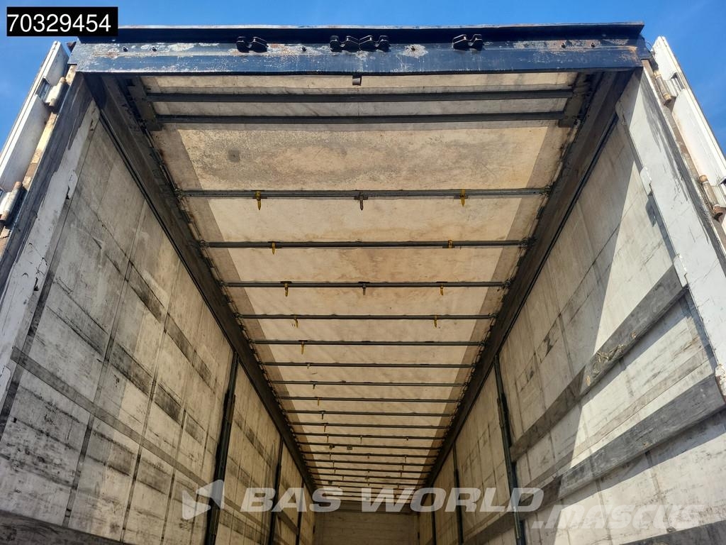 Schmitz Cargobull S3 3 axles Mega Lift+Sliding Roof Tents puspiekabes