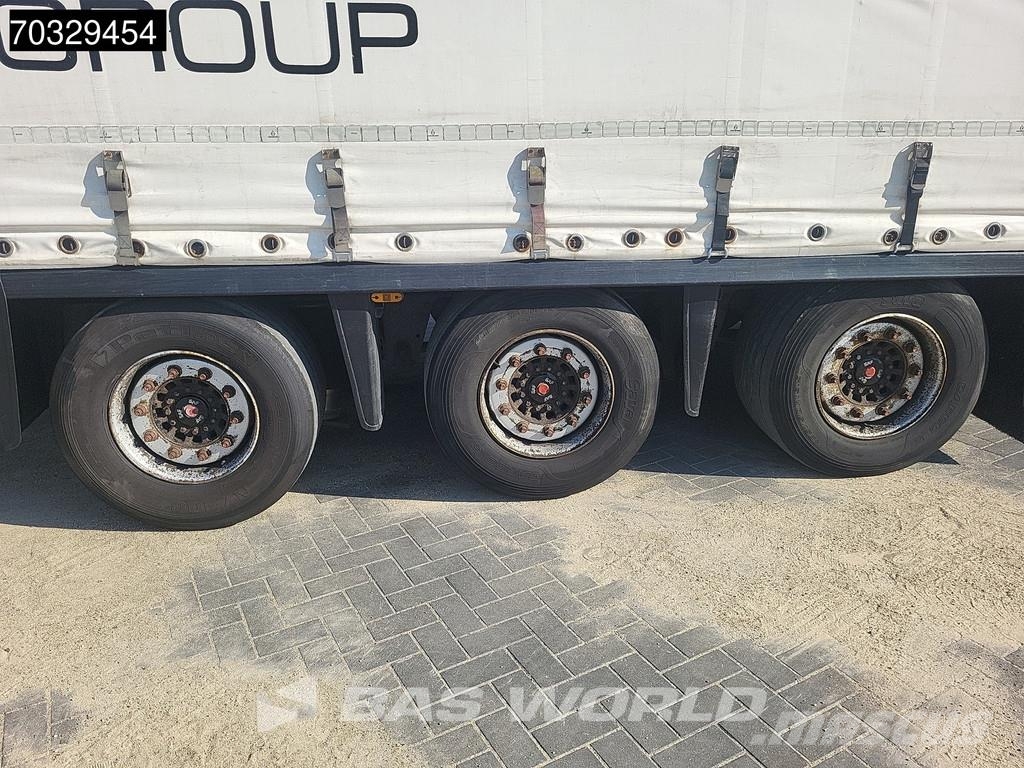 Schmitz Cargobull S3 3 axles Mega Lift+Sliding Roof Tents puspiekabes