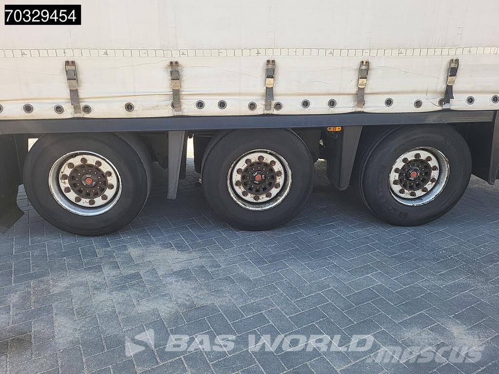 Schmitz Cargobull S3 3 axles Mega Lift+Sliding Roof Tents puspiekabes