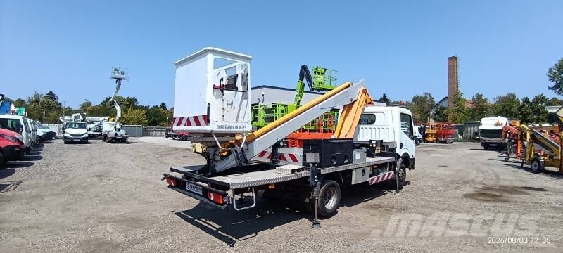 Nissan Cabstar Multitel 160 ALU DS - 16m المنصات الهوائية المثبتة على شاحنة