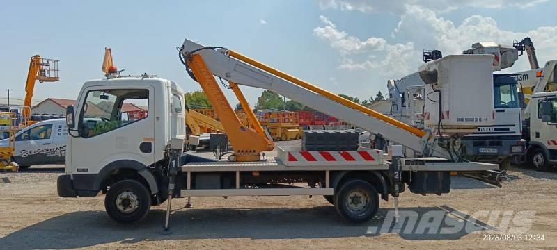 Nissan Cabstar Multitel 160 ALU DS - 16m المنصات الهوائية المثبتة على شاحنة