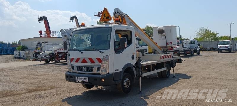 Nissan Cabstar Multitel 160 ALU DS - 16m المنصات الهوائية المثبتة على شاحنة