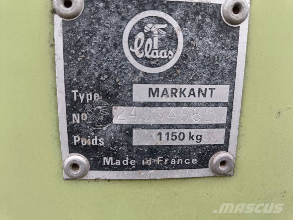 CLAAS Markant 50 Kanttipaalaimet