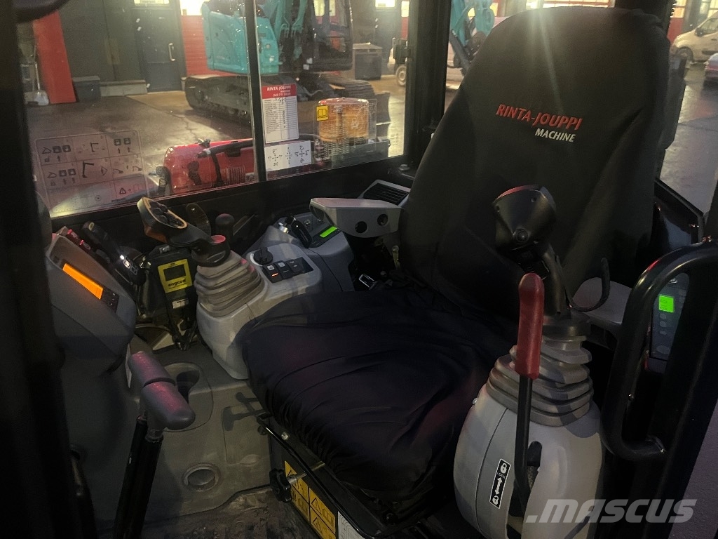 Airman AX 55 / Engcon, 3 Kauhaa, Rasvari, Stage V Mini excavadoras < 7t