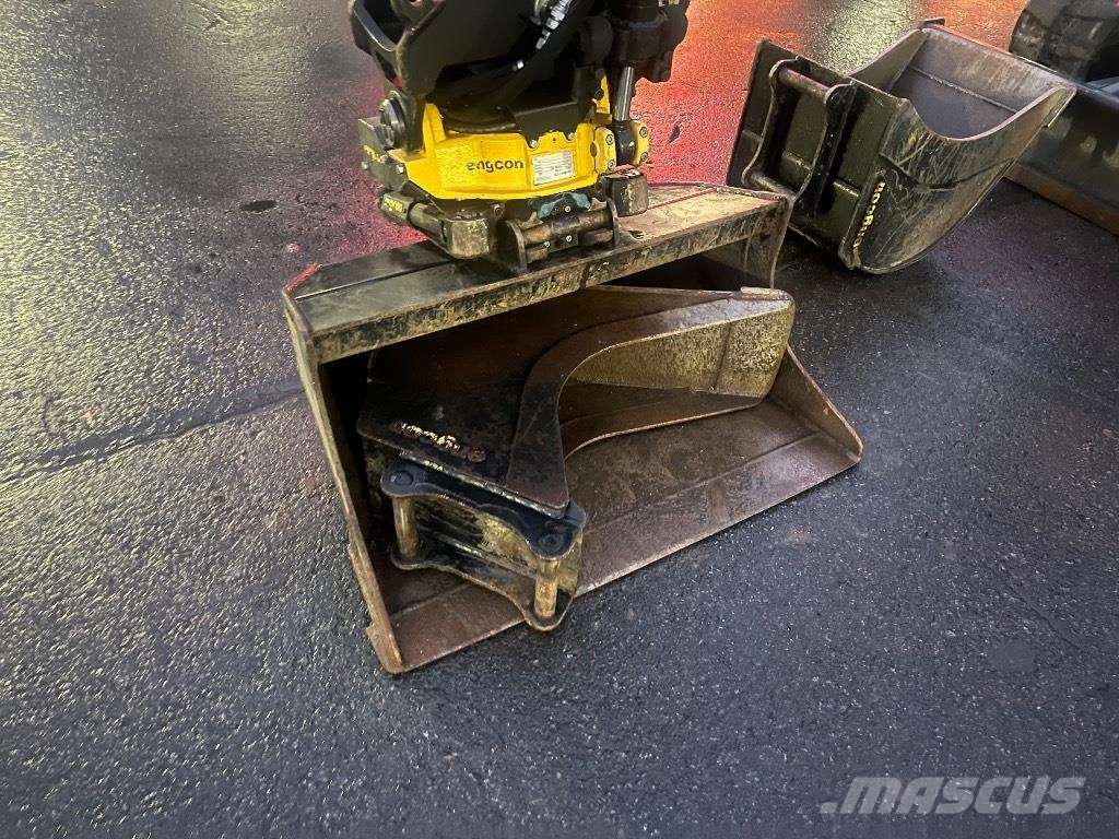 Airman AX 55 / Engcon, 3 Kauhaa, Rasvari, Stage V Mini excavadoras < 7t
