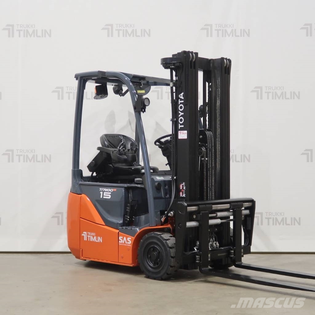 Toyota 8FBE15T El gaffeltrucks