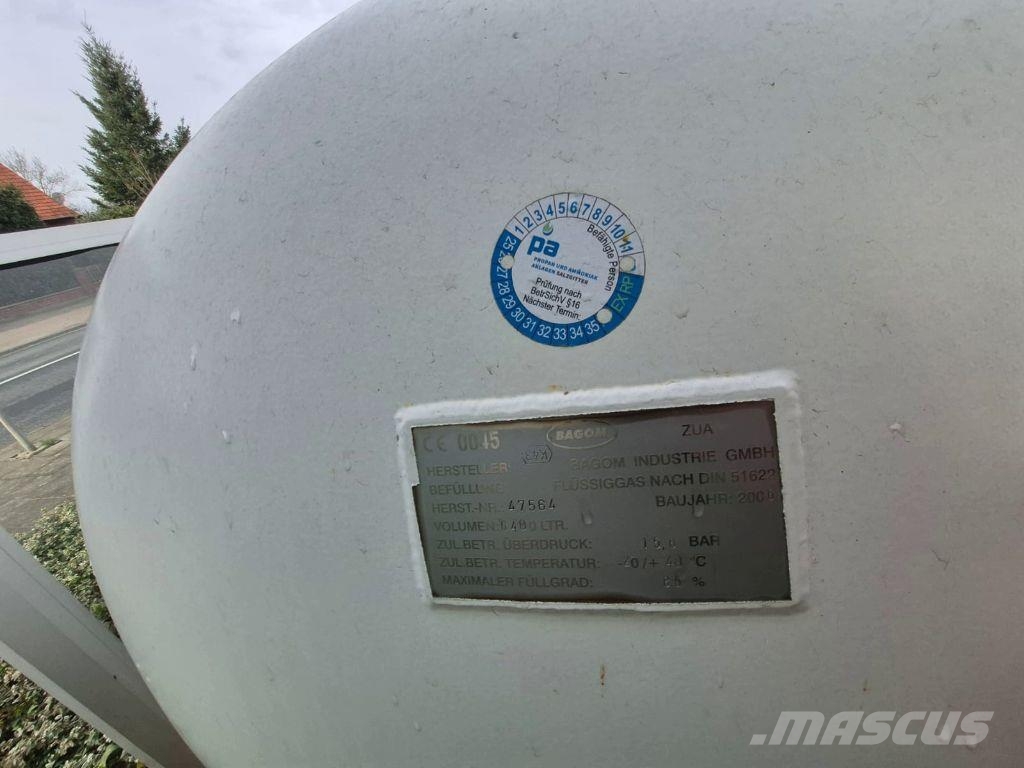 LPG FILLING STATION 6.400 LITER Transport – Andet