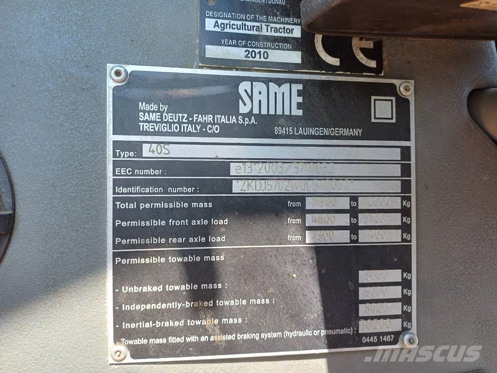 Same Iron 210 Tractoare