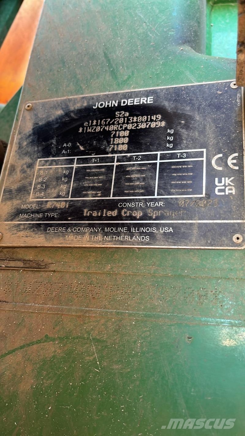 John Deere R740i Vučene prskalice