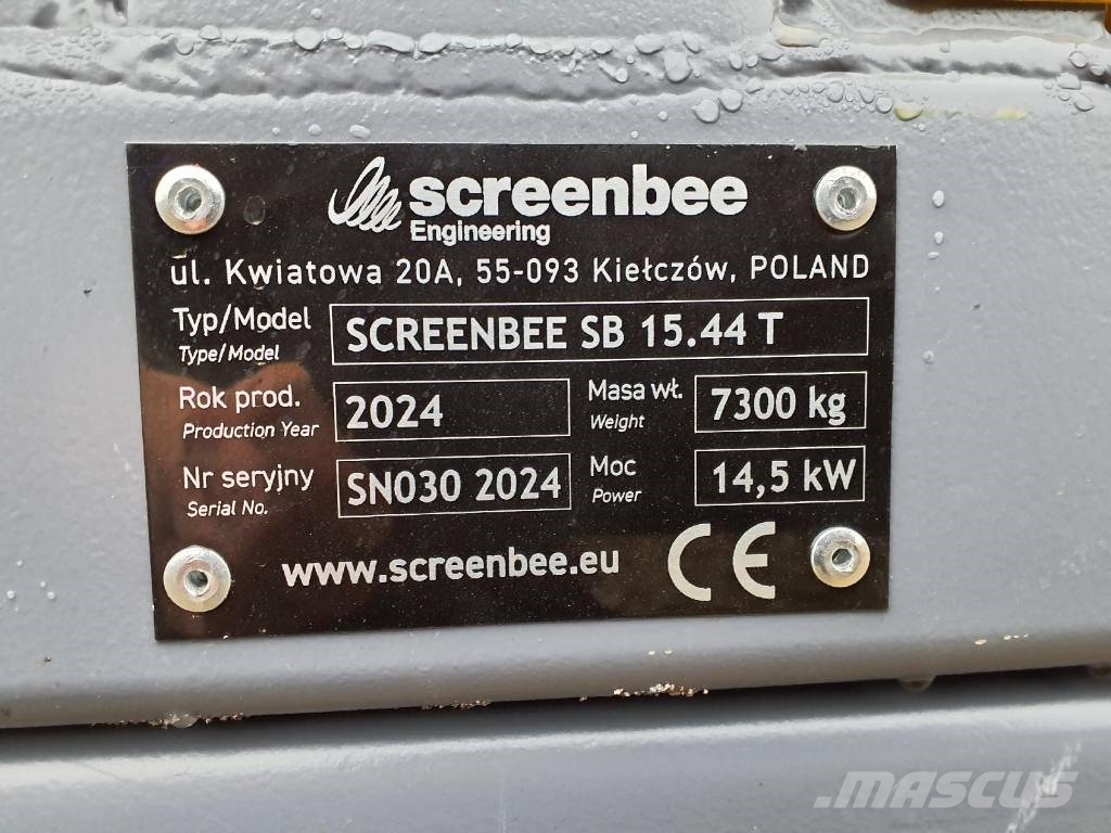 ScreenBee SB 15.44T mobile Trommelsiebanlage #53443 Cilindriniai rotaciniai sietai